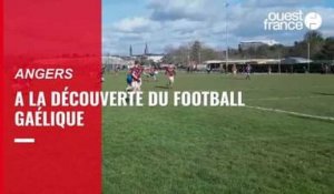 VIDÉO. À la découverte du football gaélique à Angers
