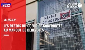 VIDÉO. Les Restos du cœur d'Auray se confrontent au manque de bénévoles