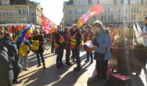 Manifestation des syndicats à Beauvais : «On sait  où commence une guerre, on ne sait jamais où cela conduit»
