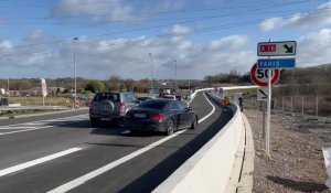 Saint-Martin-Boulogne : on a emprunté la nouvelle bretelle d’accès de l’A16