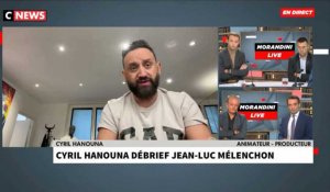 Cyril Hanouna revient sur son Face à Baba avec Jean-Luc Mélenchon