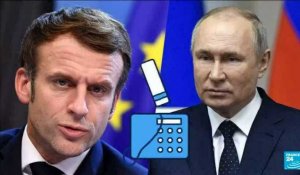 Ukraine : dialogue entre Emmanuel Macron et Vladimir Poutine pour désamorcer la crise