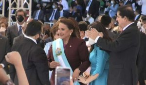 Xiomara Castro prête serment, investie première présidente du Honduras