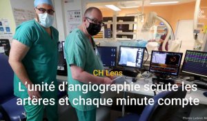 CH Lens : l’unité d’angiographie scrute les artères et chaque minute compte