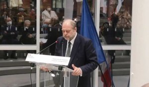 Éric Dupond-Moretti en visite au tribunal de Douai