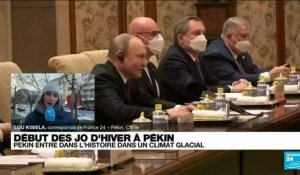 Vladimir Poutine est à Pékin pour un sommet diplomatique et le début des JO d'hiver