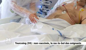 L'info des territoires : non-vaccinés, le ras-le-bol des soignants de Tourcoing