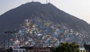 Pérou : une peinture monumentale visible dans toute la capitale Lima