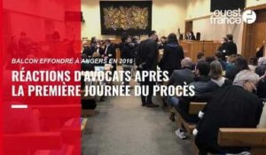 VIDÉO. Balcon effondré à Angers : deux avocats reviennent sur la première journée de procès