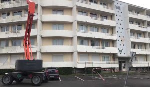 Nettoyage de deux immeubles à Chauny