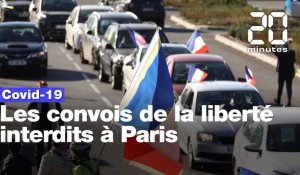 Coronavirus: Les convois de la liberté interdits à Paris
