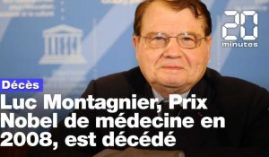 Luc Montagnier, Prix Nobel de médecine en 2008, est décédé 