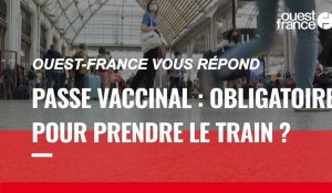 VIDÉO. Passe vaccinal : est-il obligatoire pour prendre le train ?