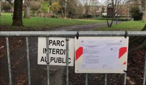 Pas-de-Calais: les parcs fermés au public à Arras en prévision de la tempête Eunice