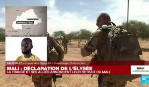 Retrait de l'armée française du Mali : quelles réactions chez le voisin burkinabè ?