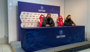 Football - Réaction d’Oscar Garcia après Reims - Bastia en Coupe de France