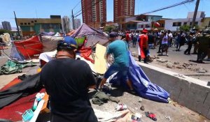 Chili: manifestation anti-migrants rendus responsables de la criminalité