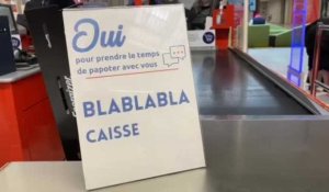 Dans des hypermarchés de Reims, des Blablabla caisses pour prendre son temps