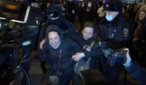 Russie: des milliers de personnes manifestent contre la guerre