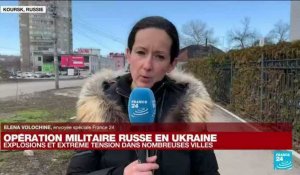 Opération militaire russe en Ukraine : à Koursk (Russie),"les gens ne pensaient pas qu'il y aurait une guerre"