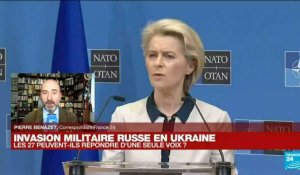 Invasion russe en Ukraine : Bruxelles prépare la riposte