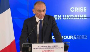 Invasion russe en Ukraine: "nous sommes tous responsables", affirme Zemmour