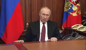 Vladimir Poutine annonce une "opération militaire" en Ukraine