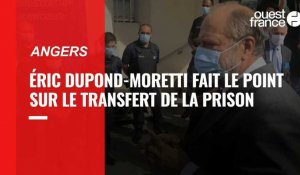 À Angers, Éric Dupond-Moretti fait le point sur le nouveau centre pénitentiaire