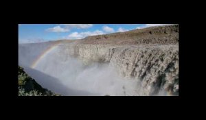 Tour de l'Islande à vélo : le Macairois Yanice Rairat a découvert la cascade de Dettifoss