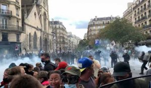 Pass sanitaire : accrochages entre forces de l'ordre et manifestants