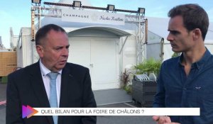 Bruno Forget fait le bilan de la Foire de Châlons