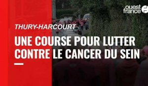 VIDÉO. À Thury-Harcourt, une course solidaire pour lutter contre le cancer du sein