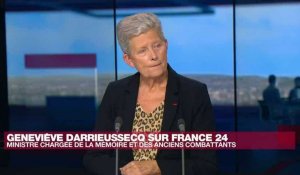 "La question des harkis est franco-française" estime la ministre Geneviève Darrieussecq