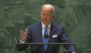 Biden assure à l'ONU qu'il ne veut pas de "Guerre froide" avec la Chine