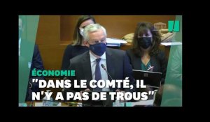 Le Maire file la métaphore fromagère pour défendre le projet de loi de finances 2022