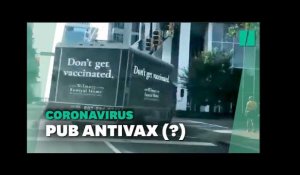 "Ne vous faites pas vacciner" la pub choc d'une vraie-fausse entreprise de pompe funèbre
