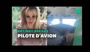 Libérée de sa tutelle, Britney Spears au "7e ciel", prend les commandes d'un avion