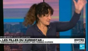Mylène Sauloy, journaliste, raconte comment "les combattantes kurdes ont créé leur propre force"