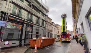 Boulogne : la grande échelle déployée pour la chute d’une cheminée