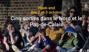 Cinq idées de sorties dans le Nord et le Pas-de-Calais les 2 et 3 octobre