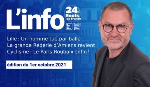 Le JT des Hauts-de-France du 1er octobre 2021