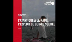 VIDÉO. L'Atlantique à la rame : l'exploit de Guirec Soudée