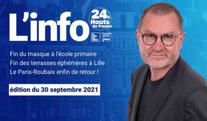 Le JT des Hauts-de-France du 30 septembre 2021