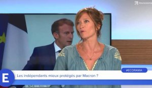 Les indépendants mieux protégés par Macron ?