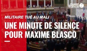 VIDÉO. L'Assemblée nationale rend hommage au caporal-chef Maxime Blasco, tué au Mali