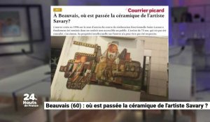 Beauvais : où est passée la céramique de l’artiste Jean-Michel Savary ?