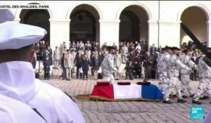Hommage national à Maxime Blasco : le cercueil du soldat tué au Mali entre dans la cour des Invalides