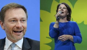 Allemagne : verts et libéraux, acteurs clefs de la future coalition