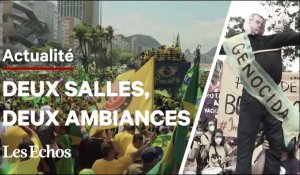 Brésil : les pro et les anti-Bolsonaro face à face