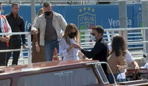 Jennifer Lopez et Ben Affleck arrivent à Venise pour le Festival du film